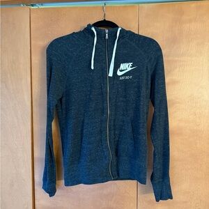 Nike Charcoal Full-Zip Hoodie